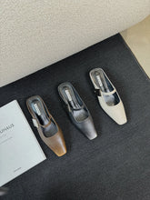 LBSFY  - Size 35-40 Ladies Women Slides Slippers Black Brown Beige Low Flat Heeled Slip On Party Pumps Dress Sandals Slides Slippers